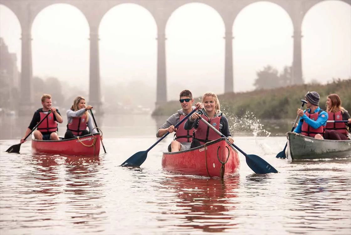 Tamar Trails On Canoe